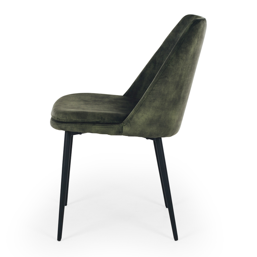 Mia Dining Chair Moss Green image 3